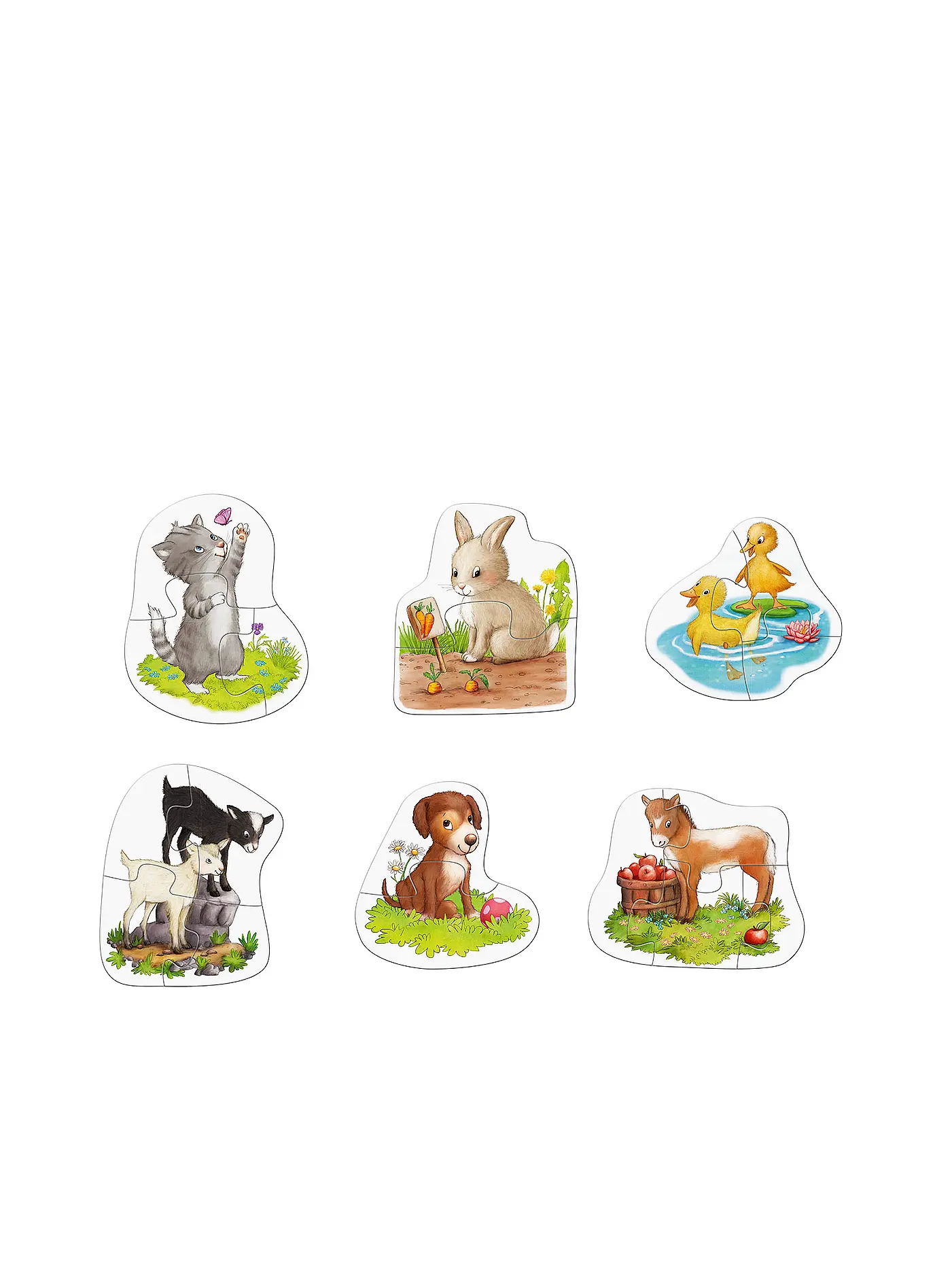 HABA | 6 erste Puzzles Tierkinder | 